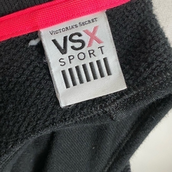 Victoria’s Secret VSX • Black Pink Open Back Top - Picture 4 of 5